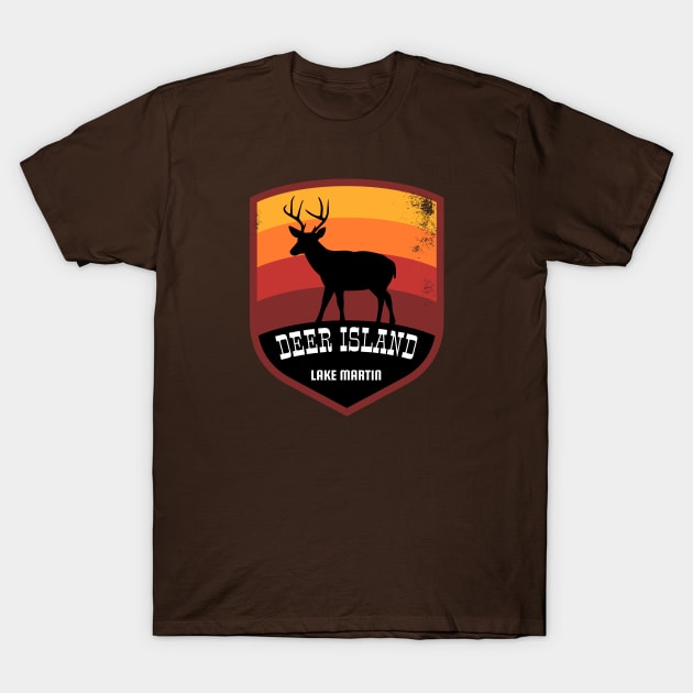 Deer Island • Lake Martin T-Shirt by Alabama Lake Life